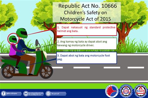 ra 10666|The Children's Safety On Motorcycles Act of 2015–10: Things You Nee.